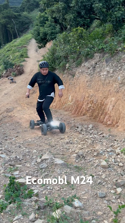 Ecomobl M24 Pro 4WD electric mountain board #eboard #skateboard #esk8 #offroad #ecomobl
