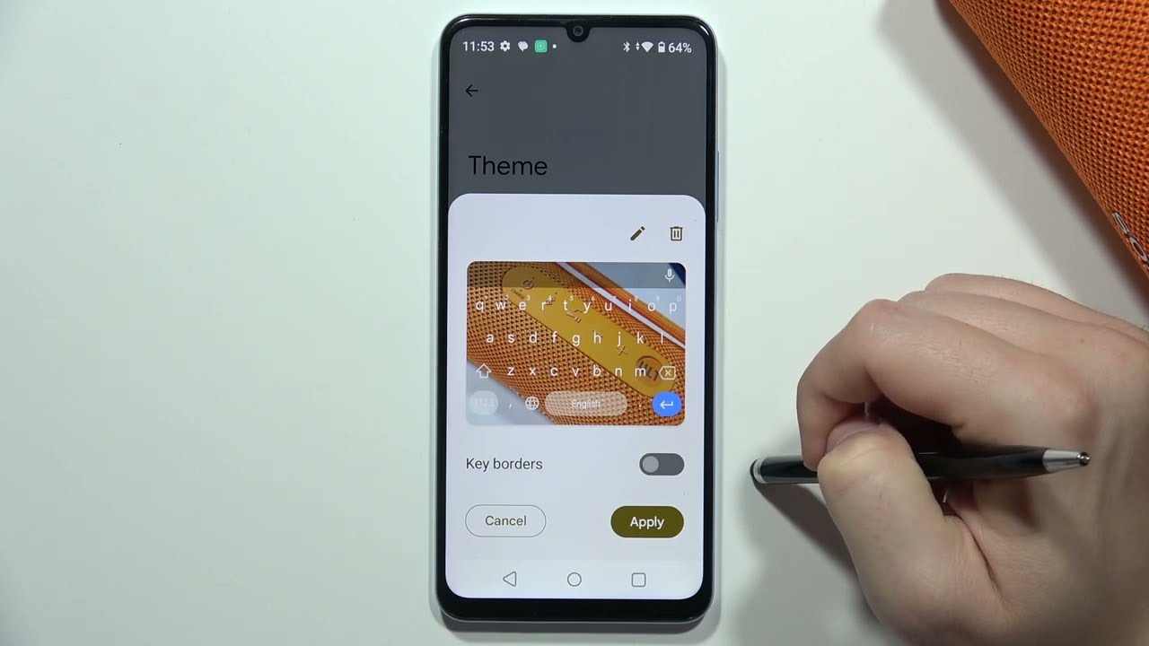 How to Set Custom Keyboard Theme on Realme Note 50?