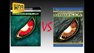 ▶ Comparison of Godzilla 4K (4K DI) HDR10 vs (Mastered in 4K) Version