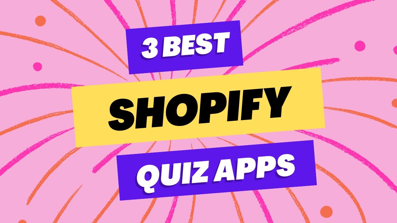 🧩 The Best Shopify Quiz Builder Apps? | Recomma, Quizify & Quiz Kit ...