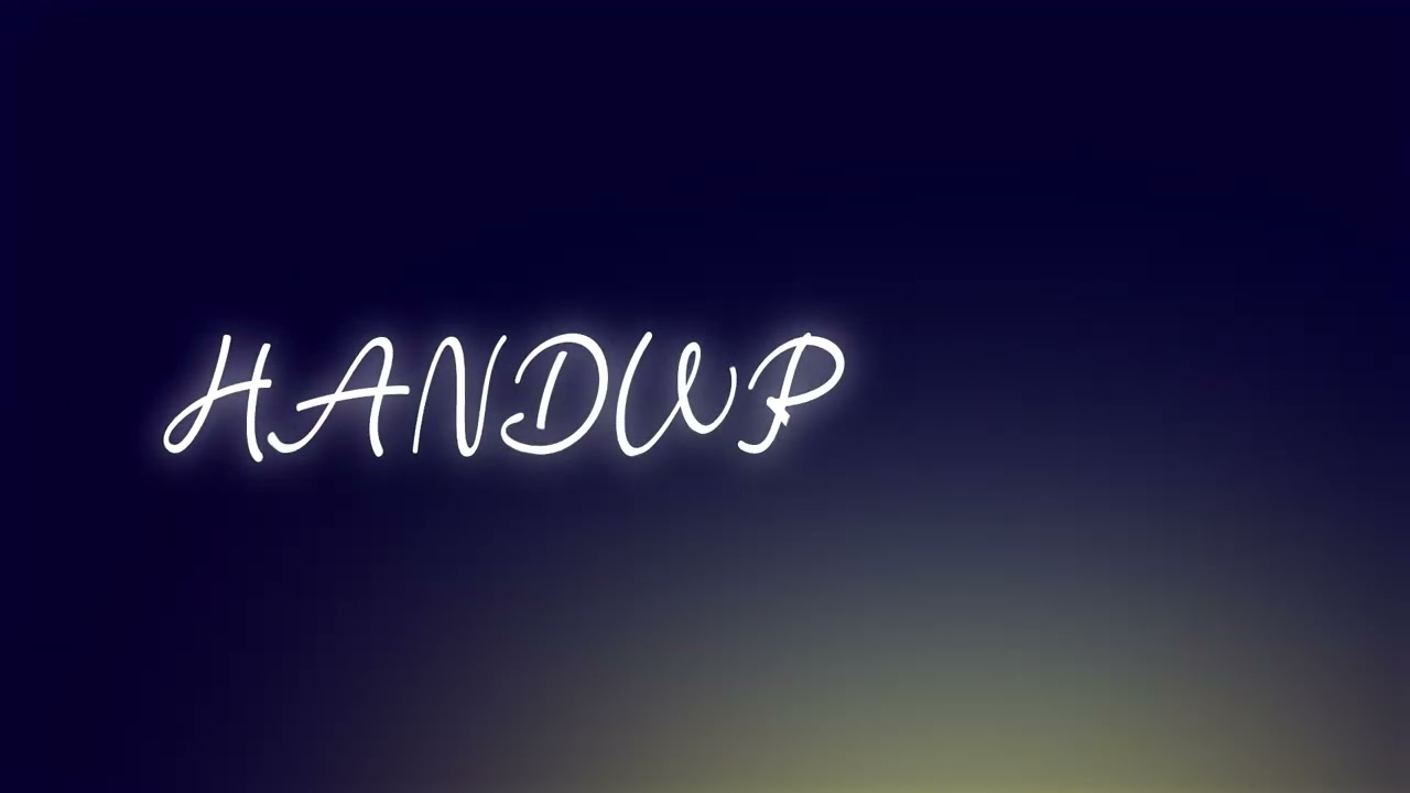 Handwriting Effect Animation made in After Effects