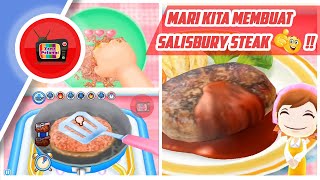 Mari Kita Membuat Steak Daging ] Zona Pelangi [ Cooking Mama: Let's cook! screenshot 4