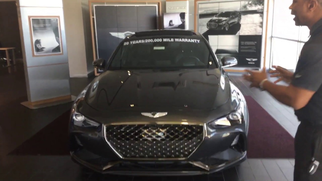 Archie's Genesis G70 @ Tameron Hyundai in Hoover - YouTube