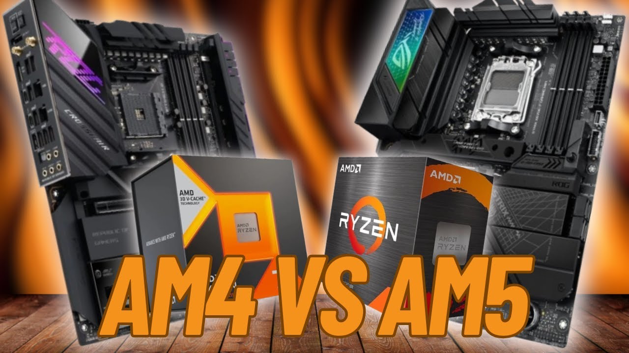¿Qué plataforma COMPRAR para tu PC GAMER? AM4 vs AM5 - YouTube