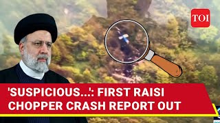 'Pre-Planned...': First Raisi Copter Crash Report By Iran Army Released | Full Detail