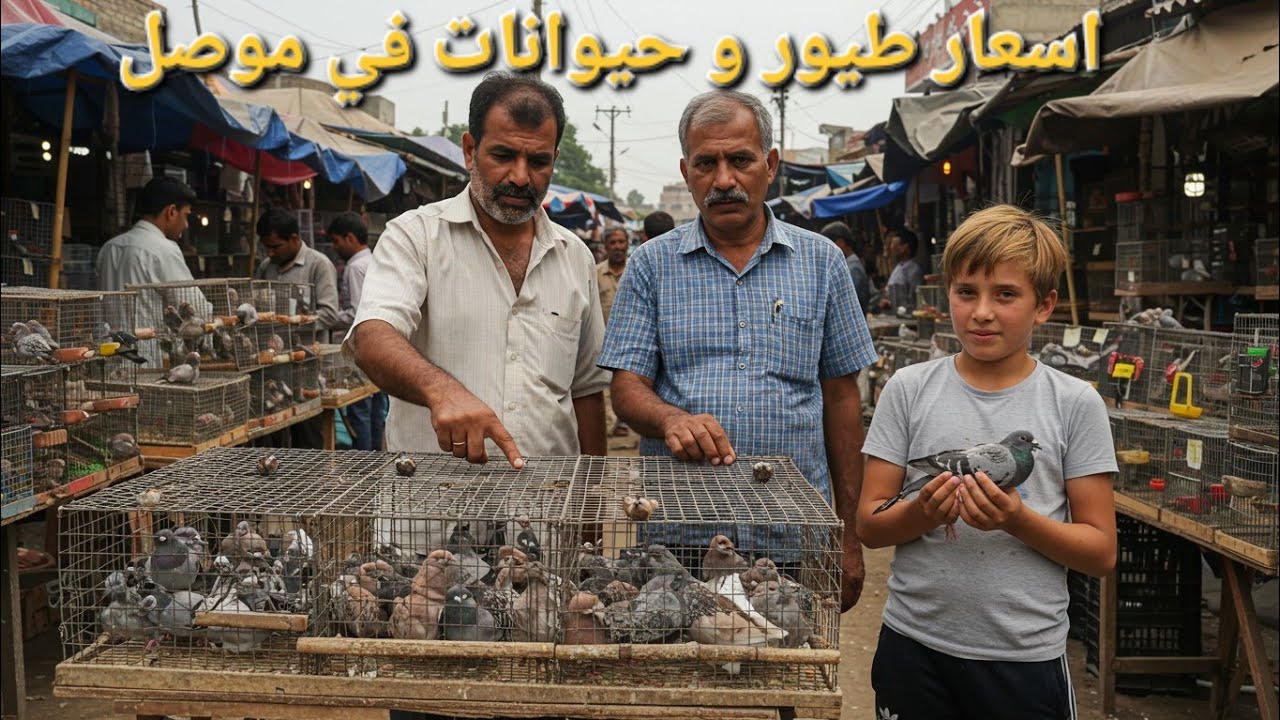 سوق الطيور في الموصل 2025 / أسعار الحيوانات في سوق الموصل / أسعار الطيور والحيوانات في العراق