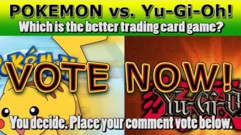 YU-GI-OH! vs POKEMON - Which is the better character trading card game?