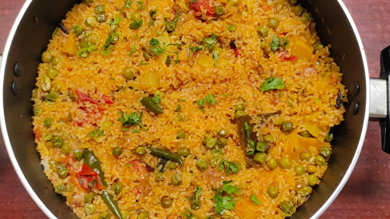 Aloo Matar Pulao With Broken Rice | Broken Rice Recipe | Matar Aloo ...