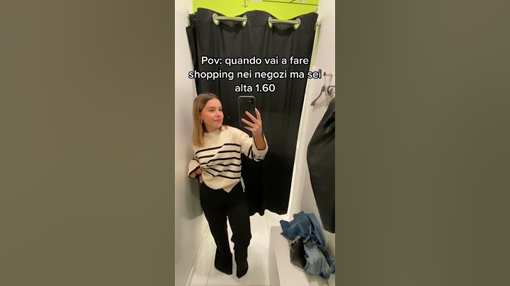 Pov: quando vai a fare shopping nei negozi ma sei alta 1.60 🫠