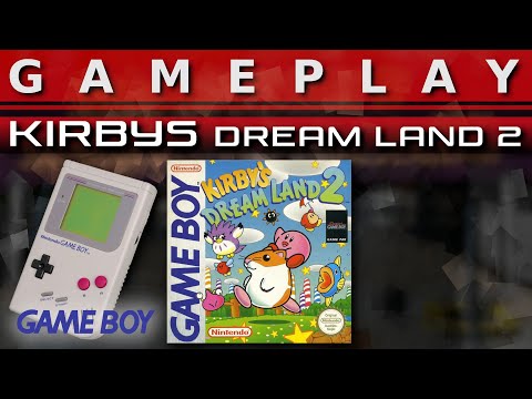 Video Gameplay : Kirbys Dream Land 2 [Gameboy]