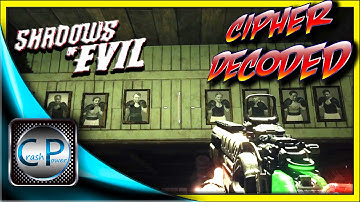 HUGE SECRET STORYLINE CIPHER DECODED! Black Ops 3 Zombies Shadows of Evil Boxing Gym Code!