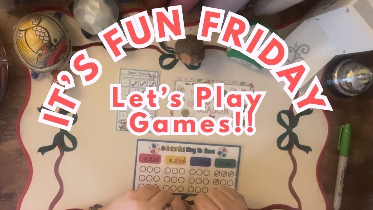 Fun Friday Game Day 🎉 Let’s Roll, Scratch, and Save Together!