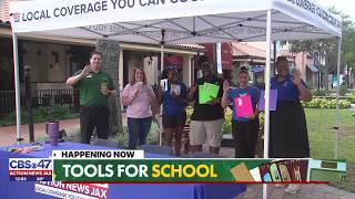 Action News Jax & Family Focus partners collect school supplies in Tools for School supply drive