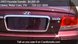 2003 Hyundai Sonata Base 4dr Sedan for sale in Latrobe, PA 1