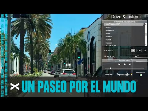 DRIVE & LISTEN: UN PASEO VIRTUAL POR EL MUNDO MIENTRAS ESCUCHAS LA