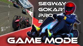 Game Mode Review - Segway Gokart Pro 2  - Racing Simulation Rig Setup With Gokart Pro 2 Race Sims