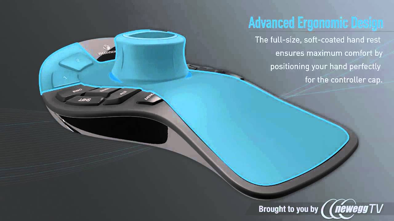 マウス・トラックボール 3Dconnexion SpaceMouse Pro SpaceMouse Pro - intuitive 3D navigation in CAD applications