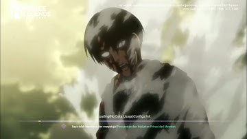 LOADING SCREEN MOBILE LEGENDS Levi Ackerman [money rain]