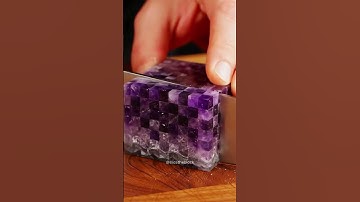 Satisfying Minecraft Amethyst Block ASMR #minecraft #asmr