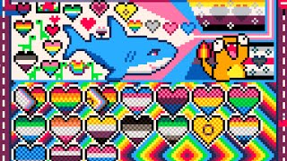 Pixel art timelapse - 76 million pixels over 1,318 days