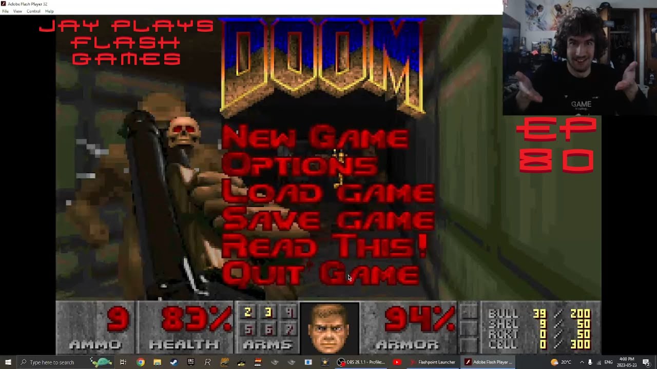 Jay Plays Flash Games | Episode 80 | DOOM [Flash Version] - YouTube
