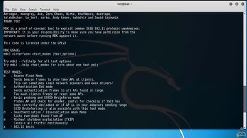 10  Becon flooding using mdk3