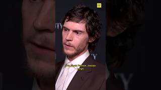 Evan Peters Reacts to Reuniting with ‘American Horror’ Story OGs For Season 13 #evanpeters #AHS