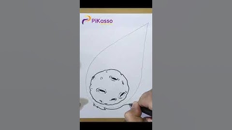 How to Draw a Meteor Easy in The Right Way
