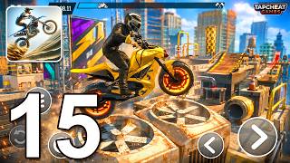 Stunt Bike Extreme — Прохождение игры, часть 15 — Уровни 156-162 Новая игра про мотоциклы (Androi... screenshot 4