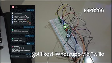 Deploy Notifikasi NodeMCU ke WhatsApp via Twilio & Blynk Dashboard | Universitas Lampung