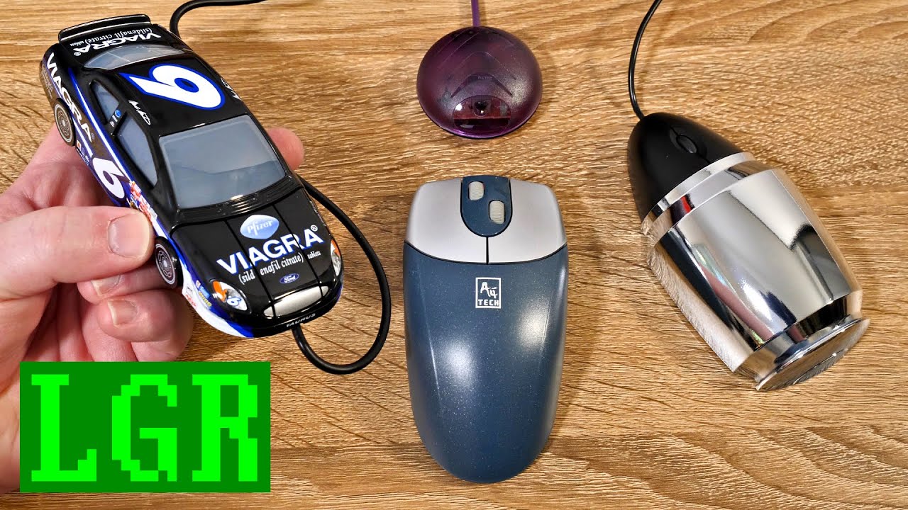 Weird Old Computer Mice: Viagra, Bullets, \u0026 The 4th Dimension