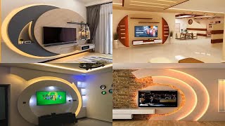 New Gypsum Board Tv Wall Unit Designs Latest 100 Living Room Tv Wall Design Ideas 2021Hd Interiors