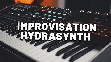 Improvisation with ASM Hydrasynth | Expressive Ambient Synth Jam (No Talking)