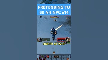 Pretending to be an NPC PT14 in Wow Classic #shorts