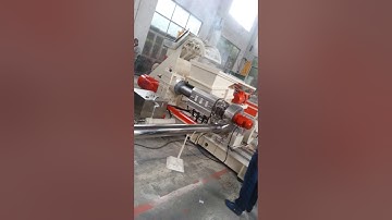 Kneader Single screw exruder pelletizing line for PA+Caco3 filler masterbatch