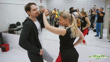 Evgeniy Grebcov & Anna Kolodkina | Demo -1 | Zouk Christmas Holidays 2019
