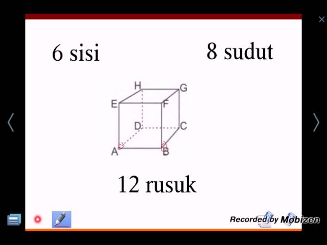 Sifat Bangun 01 Kubus Rusuk Dan Sisi Youtube