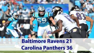 Baltimore Ravens vs Carolina Panthers 2018