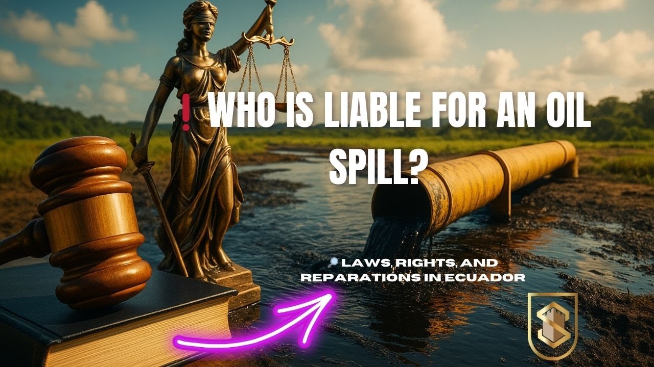 Oil Spills in Ecuador: Legal Responsibility and Environmental Compensation Explained | In Solidum