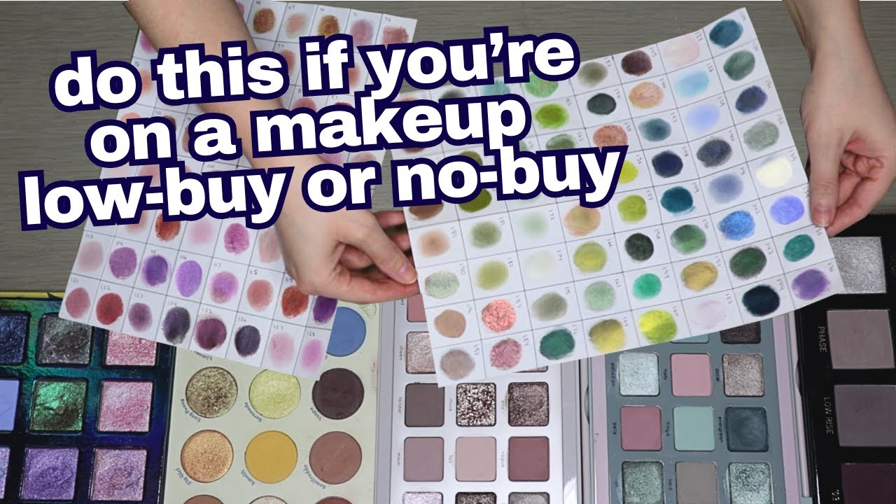 Swatching all my eyeshadows to see if there's any overlap | Makeup Catalog
