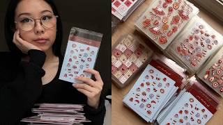 🍓 preparing for my first shop update of the year! | small business vlog