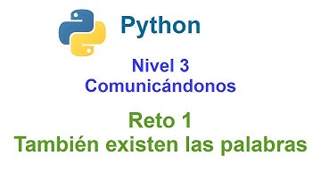 Programar en Python - Nivel 3 - Reto 1 - También existen las palabras