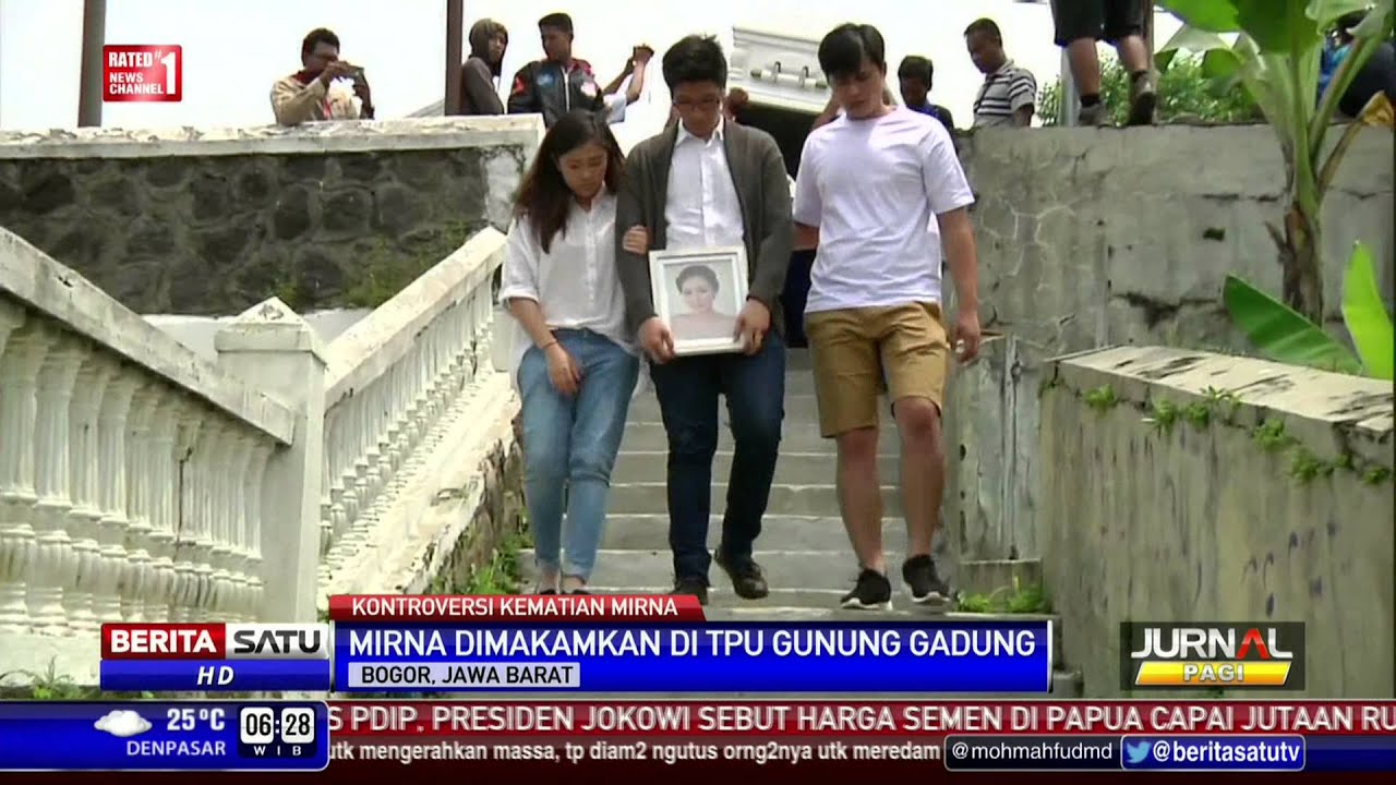 Jenazah Mirna Dikebumikan Di TPU Gunung Gadung YouTube