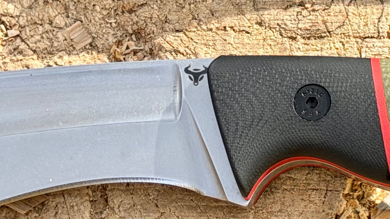 HJF Fuller Kukri DC53 steel test #knifestuffwedo #knifetest #knifecommunity #fixedblade 