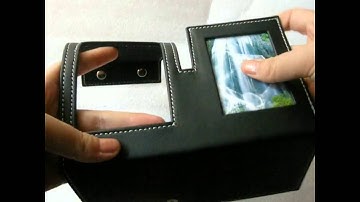 Promotional Leather Desk Cell Phone Holder