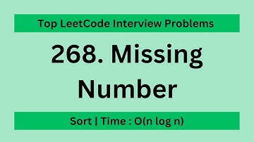 Leetcode | 268. Missing Number | Easy | Javascript