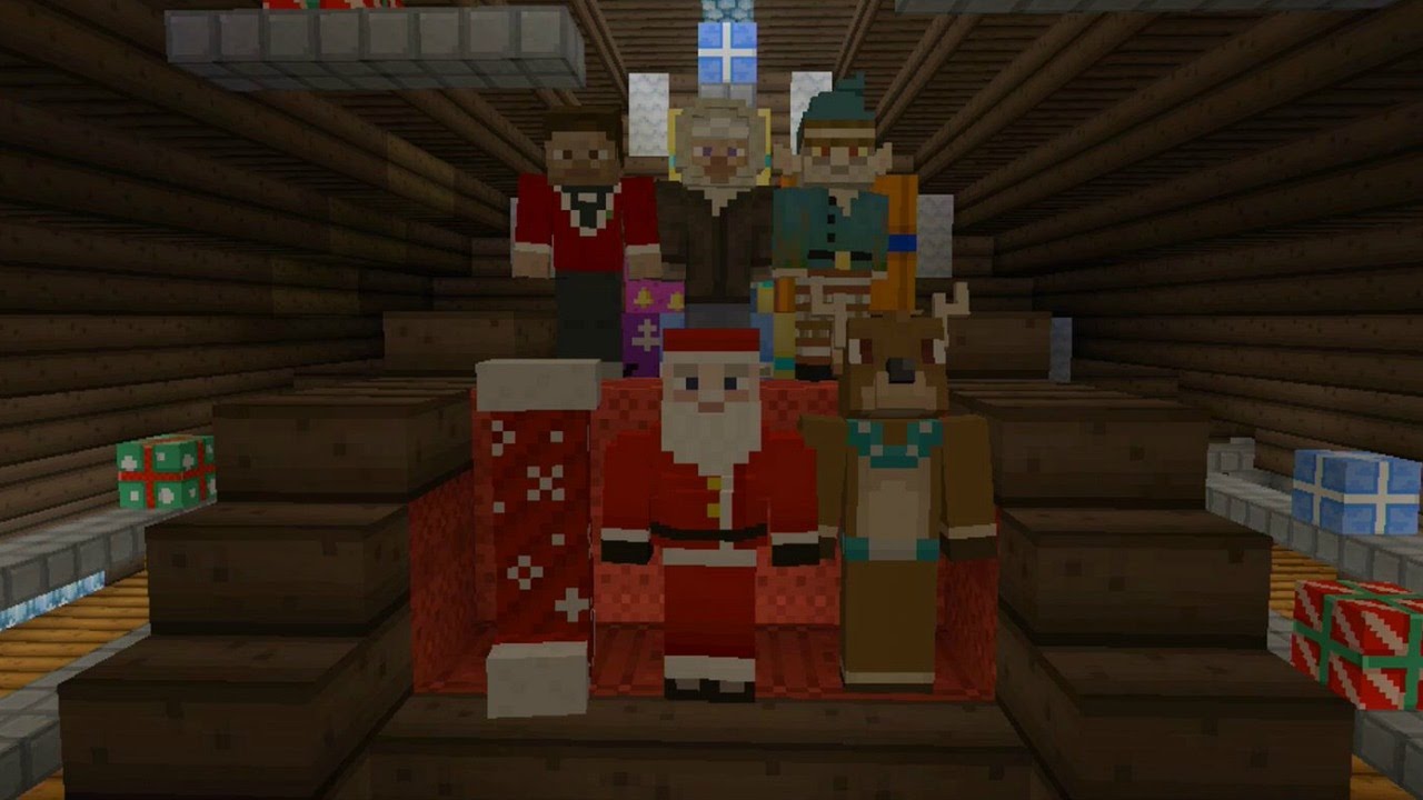 Minecraft XBOX | Murder Mystery | Santa's Workshop // Scooby Doo Chase ...