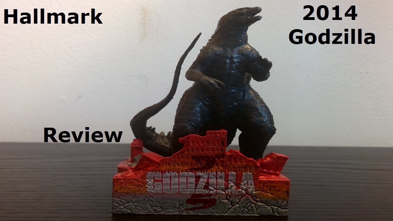 Godzilla 2014 Hallmark Ornament, Boxers, and Water Bottle Review 