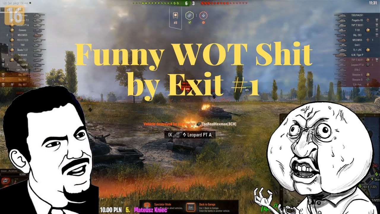 FunnyWOTShit by Exit #1 / wraca po blokadzie YT