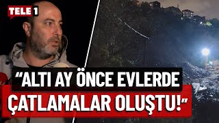 Gaziosmanpaşa'da korkutan toprak kayması! 24 bina tahliye edildi... Resimi